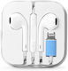 1221.055 În ureche Handsfree cu două căști cu mufă Lightning Alb