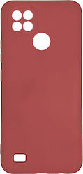 Sonique Liquid Back Cover Σιλικόνης Μπορντό (Re...