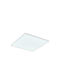 Eglo Turcona Square Recessed LED Panel 22.8W with Warm White Light 2700K 45x45cm