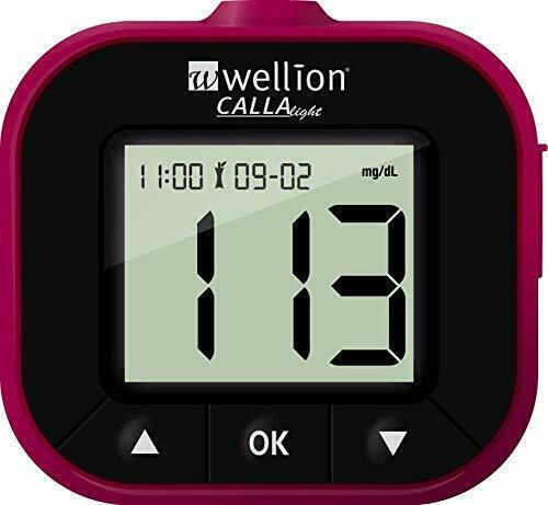 Wellion Calla Light Glucose Meter Blackberry