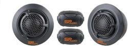 SP Audio Σετ Tweeter Αυτοκινήτου Στρογγυλά TW-18 90dB 100W RMS