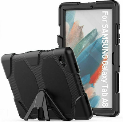 Tech-Protect Survive Umschlag Rückseite Silikon Schwarz (Galaxy Tab A8) THP852BLK