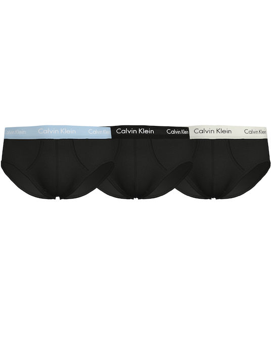 Calvin Klein Ανδρικά Σλιπ Μαύρα 3Pack