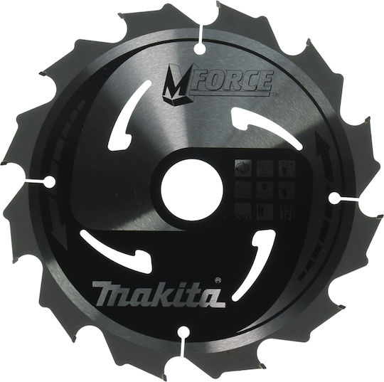 Makita Cutting Disc Wood Hole Diameter 190mm with 12 Teeth 1pcs