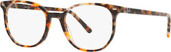 Ray Ban Elliot Acetate Skeleton Structure Brown...