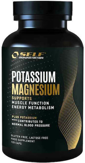 Self Omninutrition Potassium Magnesium 300mg 120 κάψουλες