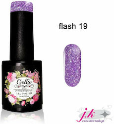 Gellie Flash Хибриден Лак за Нокти 19 с Glitter...
