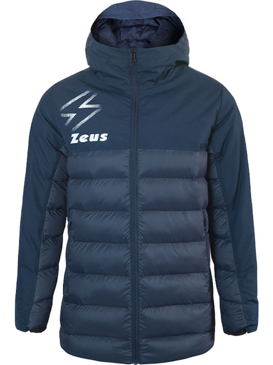 Zeus Geacă Olympia Iarnă Puffer Albastru Marin