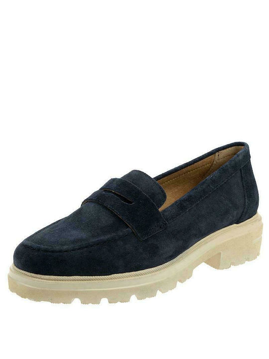 Ragazza Women's Moccasins in Navy Blue Color