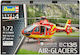 Revell Planes Series EC135 Air-Glaciers Φιγούρα Μοντελισμού Ελικόπτερο σε Κλίμακα 1:72 14.3εκ.