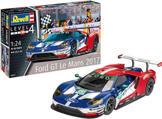 Revell Ford Collection GT - Le Mans Φιγούρα Μοντελισμού Αυτοκίνητο 88 Κομματιών σε Κλίμακα 1:24 20.4εκ.