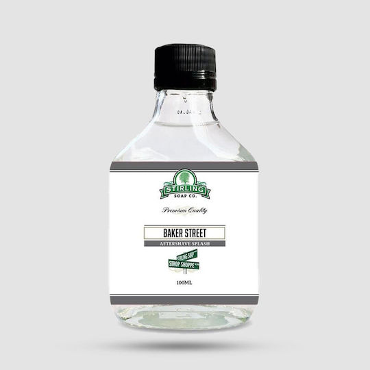 Stirling Soap Co. After Shave Splash Baker Street cu Aloe 100ml