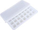 Silicone Ice Cube Tray 21 Slots with Lid White 5120623