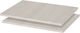 Polihome Toscana Rectangular Wardrobe Shelf made of Particleboard 65x32x1cm 161586759 2pcs