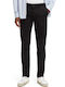 Mott Pantalon Chino Elastic În Fit Slim Negru