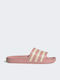 Adilette Aqua Slides In Pink Colour