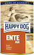 Happy Dog Nassfutter mit Ente 1 x 800g