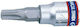 King Tony Bit-Stecknuss mit Torx-Bit und Antriebsvierkant 1/4'' Größe T30 1Stück