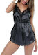La Lolita Amsterdam Sexy Babydoll με Δαντέλα One-piece Babydoll Black