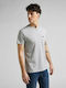 Lee Herren T-Shirt Kurzarm Gray