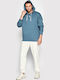Studio Lounge Sweatshirt mit Kapuze Altered Blau