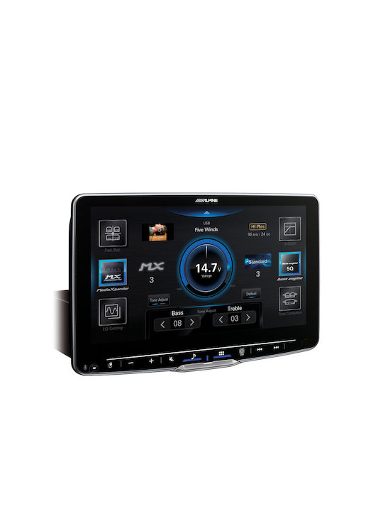 Alpine Car Audio System (Bluetooth/USB/AUX/WiFi/GPS/Apple-Carplay/Android-Auto) with Touch Screen 9"