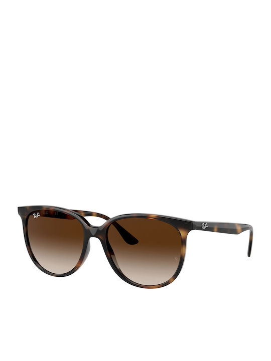 Ray Ban Дамски Слънчеви Очила с Кафяв Костенурк...