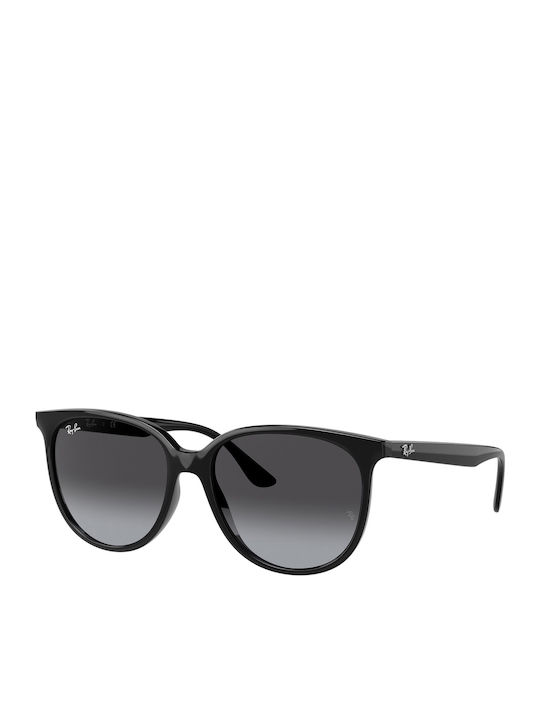 Ray Ban Дамски Слънчеви Очила с Черна Пластмасо...