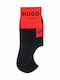 Hugo Label Cc Ανδρικές Μονόχρωμες Κάλτσες Μαύρες 2Pack