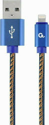 Gembird Jeans USB-A към Lightning 1м (CC-USB2J-AMLM-1M-BL)
