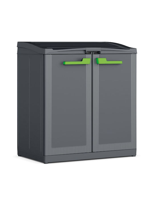 Keter Abfalleimer Recycling Kunststoff Gray 55x100cm 1Stück