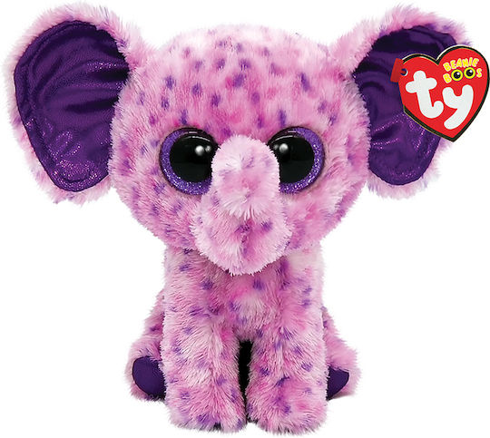 TY Plush Elephant Beanie Boos Elephant 15 cm