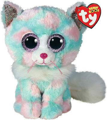 TY Plush Beanie Boos Γατούλα Colorful 15 cm