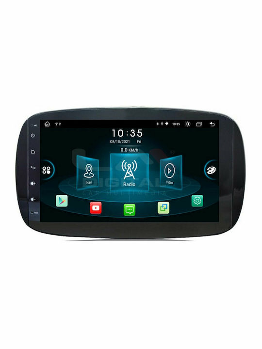 LM Digital Ηχοσύστημα Αυτοκινήτου για Smart ForTwo / ForFour 2015+ (Bluetooth/USB/WiFi/GPS/Apple-Carplay/Android-Auto) με Οθόνη Αφής 9"