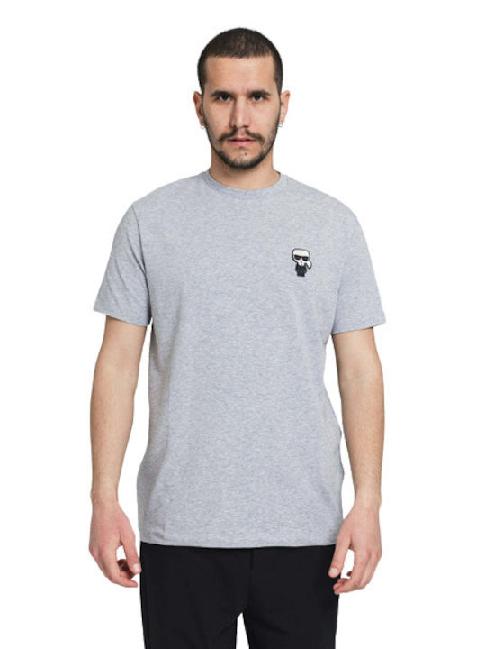 Karl Lagerfeld Men's Short Sleeve T-shirt Gray