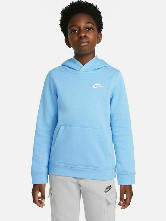 Nike Hanorac Copii cu Glugă și Buzunare Albastr...
