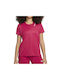 Nike Race Feminin Sport Tricou Dri-Fit Dark Red