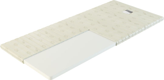 Art Strom Single Bed Memory Foam Mattress Topper with Removable Cover & Elastic Straps 90x190x7cm