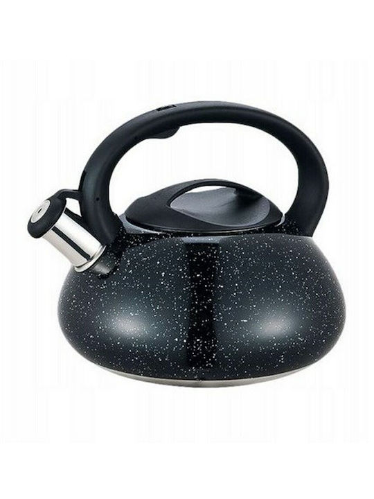 Maestro Maestro Rostfreier Stahl Teekessel Schwarz 2500ml