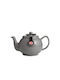 Price & Kensington Teapot Ceramic Charcoal 1100ml