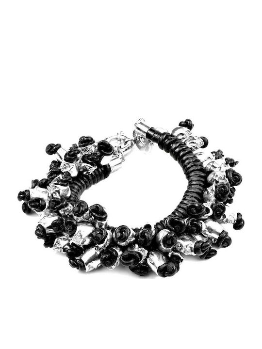 Folli Follie Γυναικείο Βραχιόλι από Ασήμι 8cm