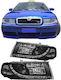 Sonar Μπροστινά Φανάρια Led για Skoda Octavia 2τμχ