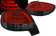 Carner Tinted Taillights LED Peugeot 206 Red/Tinted 1998-2007 2 Pieces