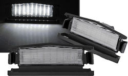 Carner Φώτα Πινακίδας Led 12V για Mazda 2 / MX-5 2015+ 2τμχ