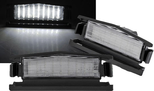Carner Lumini pentru plăcuțele de înmatriculare Lumini LED 12V pentru Mazda 2 / MX-5 2015+ 2buc