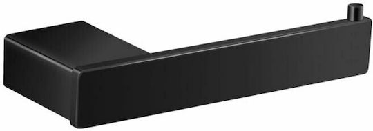 Sanco Wandmontierter Papierhalter Agora Schwarz Matt