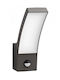 Philips Splay Wandmontierte Außen-Deckenleuchte LED IP44 12W mit Warmweiß Licht