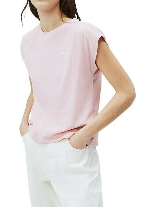Pepe Jeans Bloom Women's T-shirt Pink