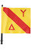 Seac Speerfisch-Zubehör Gelbes Tauchflagge 9681