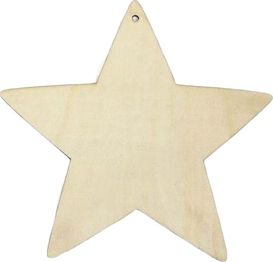 Dreweks Wooden Stars 3.7x3.7cm